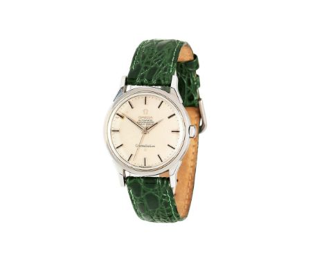 
	
		Y&nbsp;Omega, Constellation, Ref. 167.005,
		Stainless steel wrist watch, circa 1965
		Movement: Cal. 551, automatic, 24
