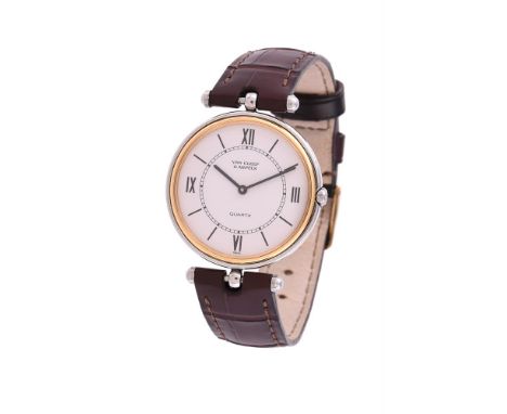 
	
		Van Cleef &amp; Arpels, La Collection, Ref. 45104,
		Bi-colour wrist watch, no. 11580, circa 1985
		Movement: Cal. ETA 9