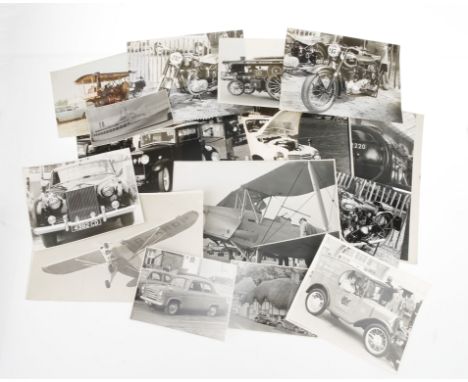 A Collection of Vintage Transport Photographs, large gelatin silver and C-prints, 1960's and 1970's, including aircraft, vint