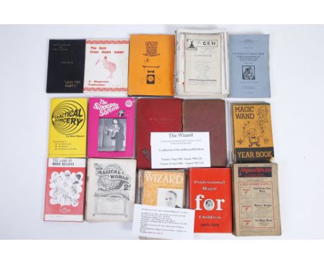 A Good Collection of Vintage Magicians Publications, including Davenport's Demon Series 'Demon Telegraph', Magical Digest Mag