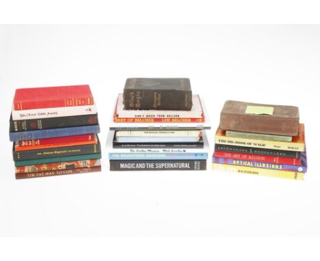 A Good Colection of Vintage and Later Magic Interest Books, including signed 1st ed. The Pat Way to Con by Pat Conway pub. 19