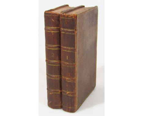 [Tonson (Jacob & Richard) The Guardian, 2 vol., engraved frontispieces, contemporary calf ruled in gilt, 8vo, J. & R. Tonson,