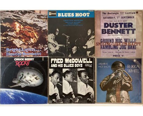 BLUES/R&amp;B/SOUL - LPs. More wicked Blues LPs with 26 included this time. Artists/titles include Duster Bennett - Smiling L
