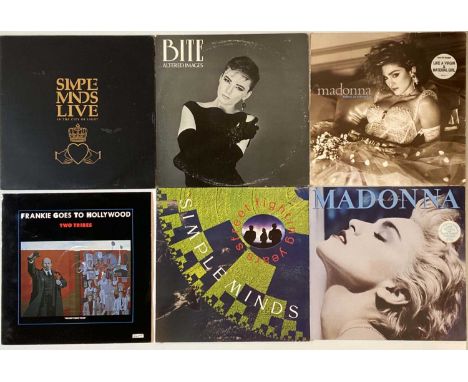 POP/ COOL/ SYNTH - LPs. A lovely collection of around 48 LPs and 20 7" singles. Artist/ titles include Frankie Goes To Hollyw