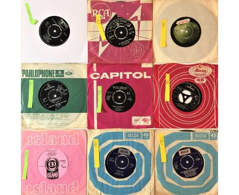 60s 7" COLLECTION INCLUDING PROMO RARITIES. A wonderful collection of around 70 7" singles, includes a couple of nice promo r