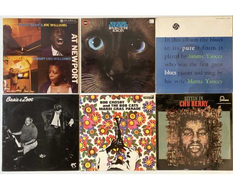 JAZZ - LP COLLECTION. Fantastic jumpin' large collection of around 425 x LPs. Artists to include Bob Crosby, Count Basie, Zoo