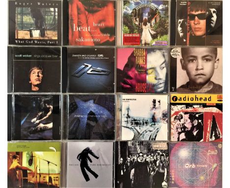 CLASSIC ROCK &amp; POP - CDs. Loaded with classics is this collection of around 180 CDs (largely albums, some singles). Relea