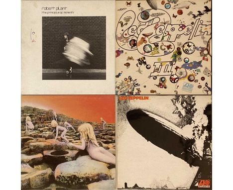 LED ZEPPELIN &amp; RELATED - LPs. Ace bundle of 4 x original title LPs, early or original UK pressings. Titles are Led Zeppel