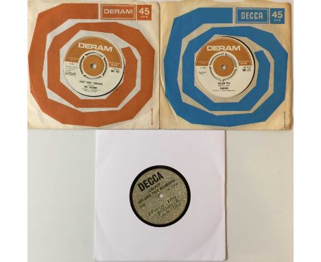 THE TIMEBOX - UK 7" RARITIES + ACETATE. A magic collectors pack of 2 7" singles and an acetate by 60s psychers The Timebox. T