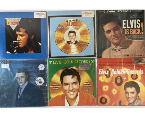 ELVIS PRESLEY - LPs (HIGH QUALITY RECENT/ANNIVERSARY PRESSINGS). Top quality collection of 16 x LPs. Titles include Elvis Is 