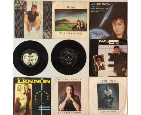 ROCK/ POP - 50s to 00s 7" COLLECTION. A large collection of around 200 7" singles with artists from many eras. Artists includ