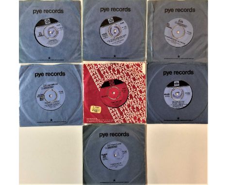 PYE RECORDS 7" - 1967 TO 1970 PSYCH 7". Superb selection of 7 x Pye 7" rarities from 1967 to 1970. Titles are Scrugg - Will T