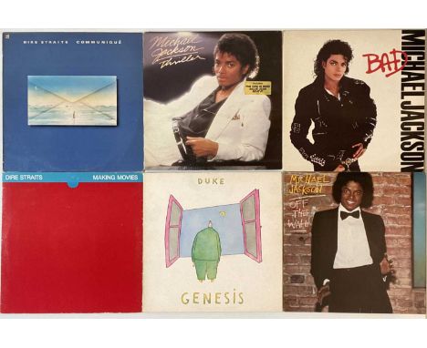 80s/ 90s/ 00s ROCK/ POP - LPs. A lovely collection of around 105 classic rock/ pop LPs. Artist/ titles include Michael Jackso