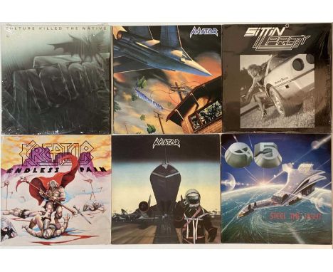 METAL/HEAVY ROCK - LPs. More excellent titles with this collection of around 52 x (almost entirely) LPs plus 1 x CD box set. 