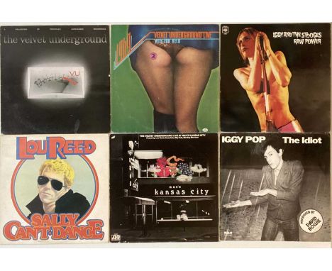 CLASSIC ROCK/ GLAM/ ART ROCK LP COLLECTION. A quality selection of around 24 LPs. Artist/ titles includes Iggy Pop (x2) inc A