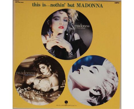 MADONNA - THIS IS NOTHIN' BUT MADONNA - JAPANESE LP PROMO (PS-311). Super scarce Japanese only promo of This Is... Nothin' Bu