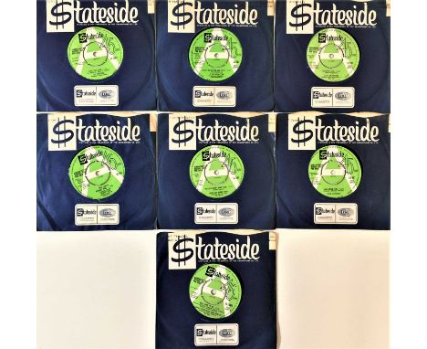 STATESIDE 7" UK DEMO RARITIES. A smashing collectors pack of 7 UK demo 7" pressings on Stateside. Artist/ titles include The 