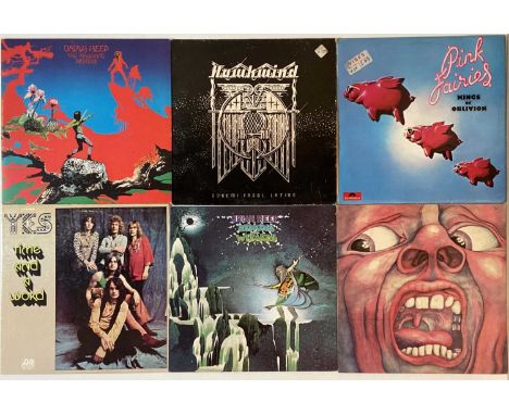 PROG - LPs. Ace titles with this collection of 17 x LPs. Artists/albums include King Crimson - In The Court Of The Crimson Ki