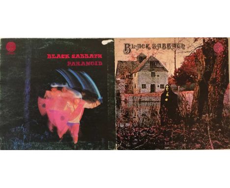 BLACK SABBATH - VERTIGO SWIRL LPS. A smashing pack of 2 Black Sabbath LPs on the collectable swirl Vertigo label. Titles incl