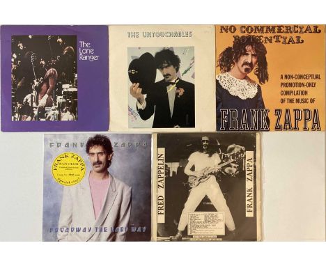 FRANK ZAPPA - LP/10"/7" COLLECTION. Wicked collection of 5 x LPs, 3 x 10" and 4 x 7" releases including strictly limited edit