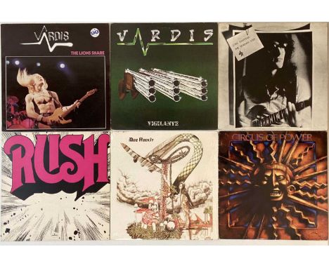 CLASSIC/HEAVY ROCK - LPs. Superb collection of 50 x rockin' LPs. Artists/titles include Dirk Stevens - The Seventh Step (Germ