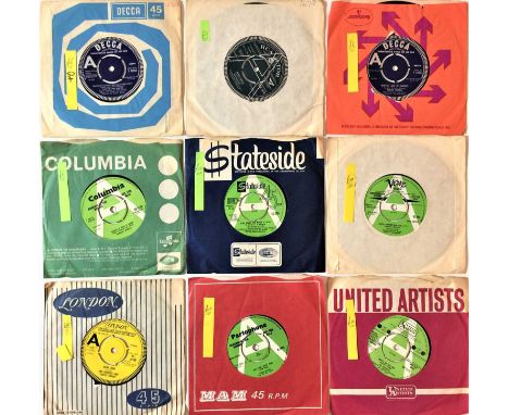 60s UK 7" DEMOS. A smashing pack of around 20 UK pressed 7" demos. Artist/ titles include The Rolling Stones - Honky Tonk Wom