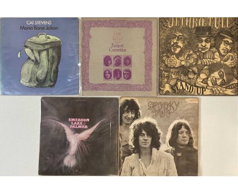 PINK ISLAND UK - LP RARITIES. A smashing selection of 5 LP pressings on the pink Island Records label. Artist/ titles include