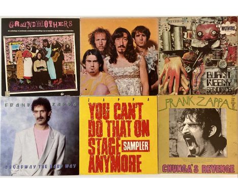 FRANK ZAPPA - LPs. Excellent collection of 6 x LPs plus 1 x 12" maxi including early/original UK and US pressings. Titles are
