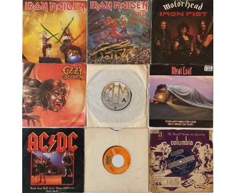 CLASSIC ROCK/ METAL - 7" COLLECTION. A lovely collection of around 160 7" singles including 25 Queen titles. Artists include 