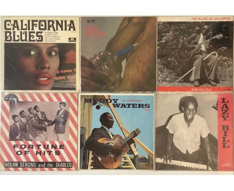 BLUES/ R&amp;B - LPs. A smashing collection of around 18 blues ad R&amp;B LPs. Artist/ titles include Blind Gary Davis - Pure
