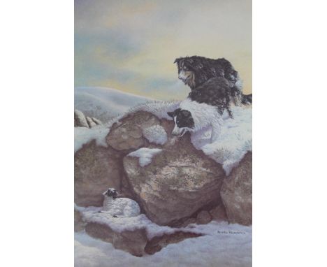 After Nigel Hemming. Found, print, signed to the mount, with paper work, 52cm x 38cm.