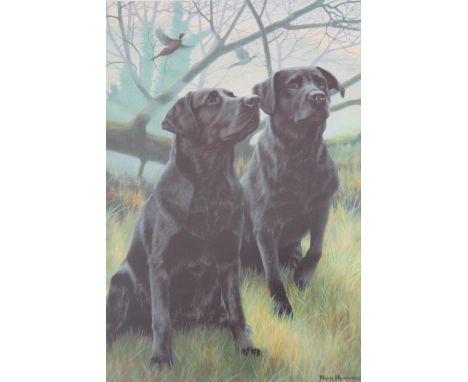 After Nigel Hemming. Work, limited edition print, no.15 of 500, signed and watermarked to the mount, 39cm x 30cm.