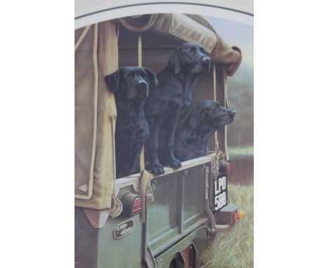 After Nigel Hemming. Under Canvas, limited edition, print of 50, signed, numbered and watermarked to the mount, 52cm x 37cm.