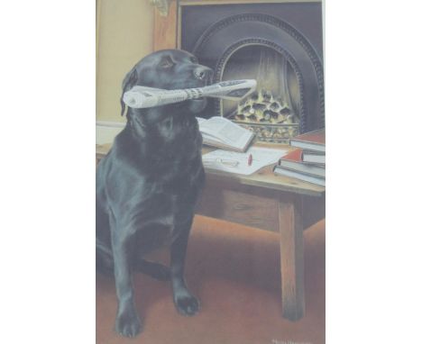 After Nigel Hemming. Evening Delivery, limited edition print, no.405 of 600, signed and watermarked to the mount, 40cm x 30cm