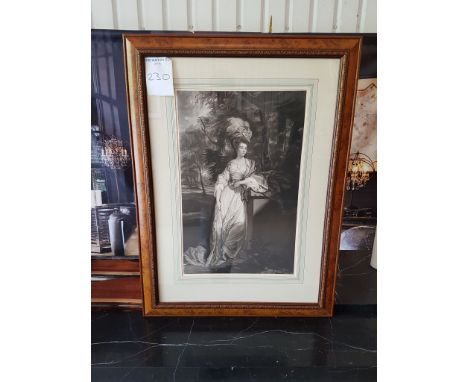 Framed portrait   London Published 1st May 1878,  by P&D.Colmaghi & CO 13&14,  Pall Mall  East & Thomas Mc Lean. Haymarket, M