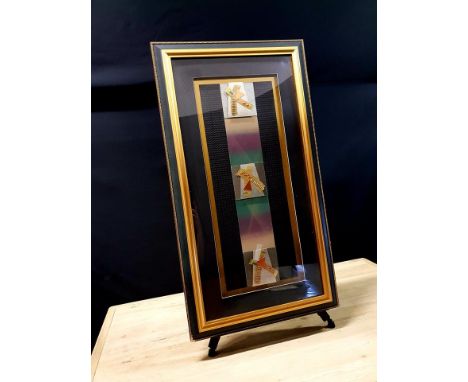 Variations I  - Joy Broe Mounted and Framed 59x105cmJoy Broe was born in New York City on June 24, 1948, the only child of wo
