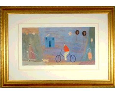 Day Out Paula McArdle Artist Proof (Sold Out Edition)  - Mounted and Framed 75x60cmPaula McArdle was born in 1971. Her style 