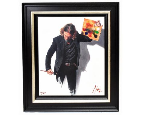 FABIEN PEREZ; signed limited edition giclee print, ‘Neo-Motionalism, the New Era’, edition 10/95, 49 x 59cm, with certificate