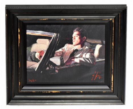 FABIAN PEREZ; a signed, limited edition print, 'Late Drive II' signed lower left, numbered 34/95, with certificate of authent