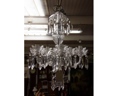 WATERFORD 5 BRANCH CHANDELIER