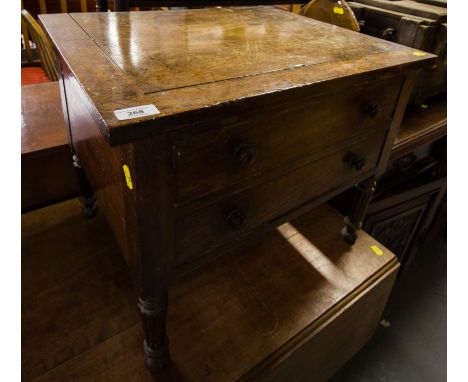 MAHOGANY COMMODE - FURNISHED