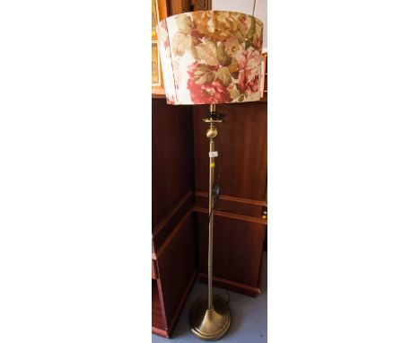 STANDARD LAMP + TABLE LAMP WITH MATCHING SHADES