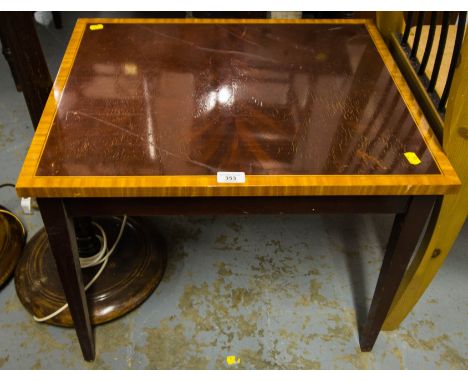 INLAID LAMP TABLE