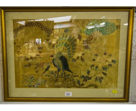 FRAMED SILK EMBROIDERY + FRAMED CROSS STITCH SAMPLER