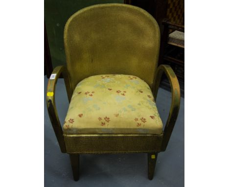 LLOYD LOOM COMMODE CHAIR