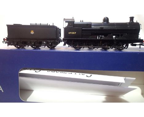 OO scale Bachmann 31478, class G2A, 49287, Black Early Crest in near mint condition, storage wear to box. P&amp;P Group 1 (£1