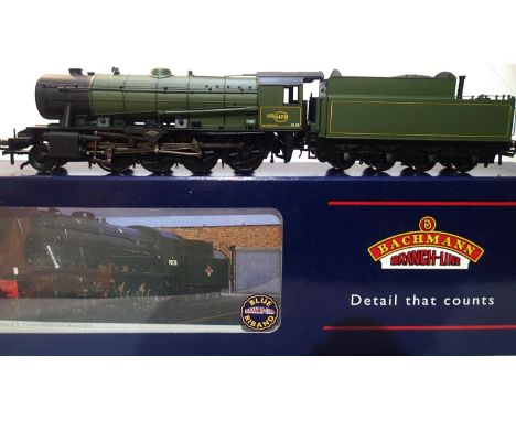 OO scale Bachmann 32-250X W.D 2.8.0 locomotive and tender Green, 4479, Dutch N.S Livery in near mint condition, storage wear 