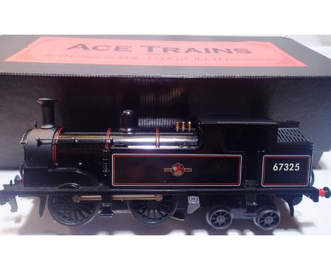 O gauge Ace Trains G5 tank locomotive, 0.4.4 Black Late Crest, 67325 in near mint condition, storage wear to box. P&amp;P Gro