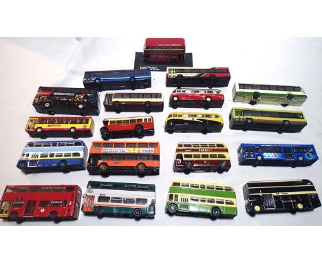 Nineteen 1/72 scale EFE/OOC buses and coaches mostly in good condition, unboxed. P&amp;P Group 1 (£14+VAT for the first lot a