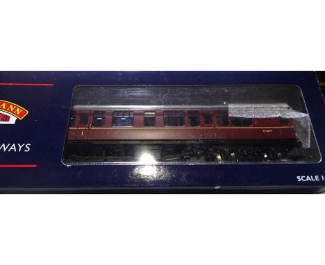 OO scale Bachmann 39-126D B.R MK1 composite CK coach Maroon in near mint condition, boxed. P&amp;P Group 1 (£14+VAT for the f